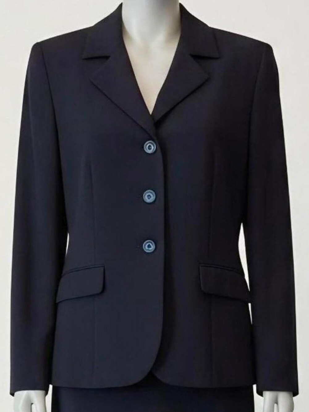 Josephine Chaus Women's Black Tailored Blazer Jacket